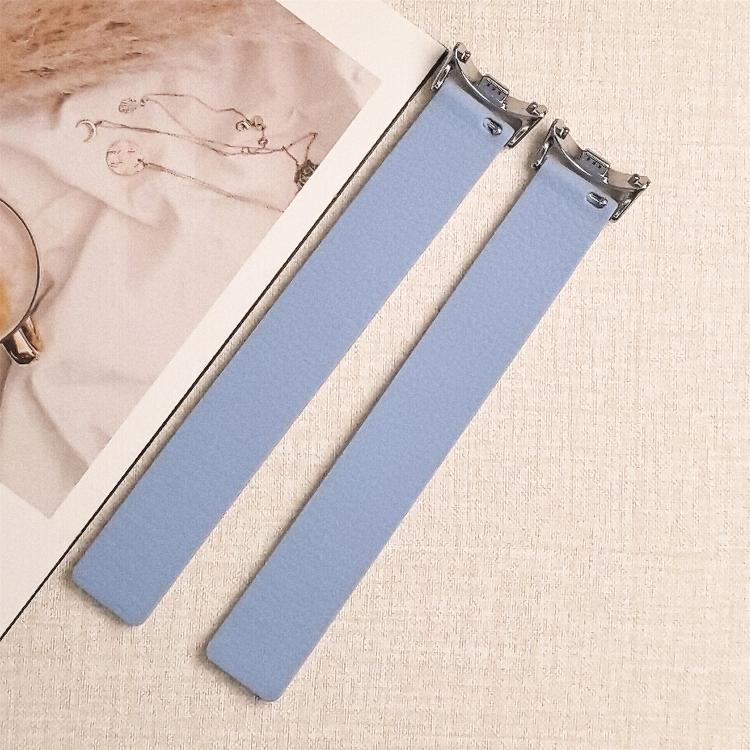 For Xiaomi Smart Band 10 / 9 / 8 Lychee Texture Soft Magnetic Silicone Watch Band