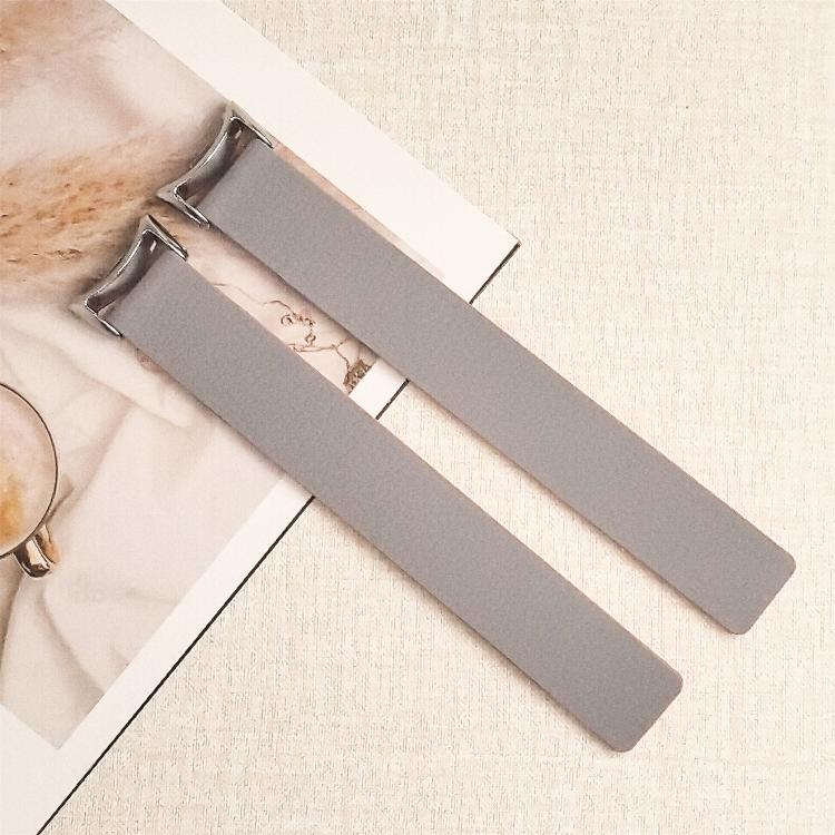 For Xiaomi Smart Band 10 / 9 / 8 Lychee Texture Soft Magnetic Silicone Watch Band