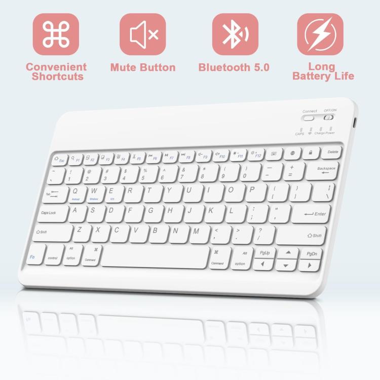 For Samsung Galaxy Tab A9+ Magnetic Detachable 3-Color Gradient Backlit Keyboard Tablet Case
