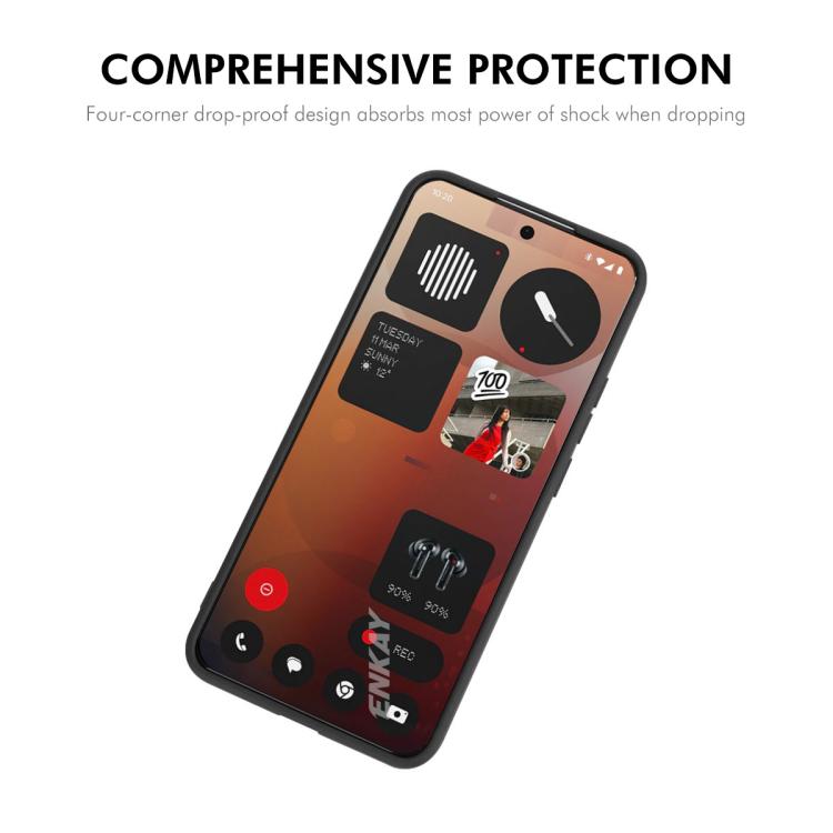 For Nothing Phone 3a Pro ENKAY Liquid Silicone Soft Shockproof Phone Case