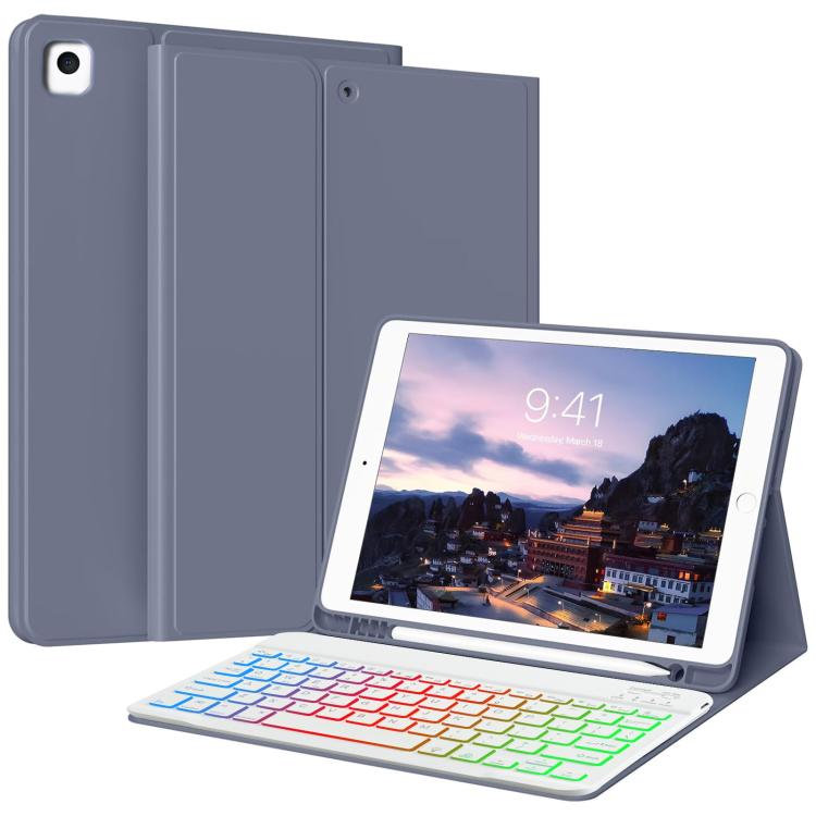 For iPad 2025 Magnetic Bluetooth Color Keyboard Case