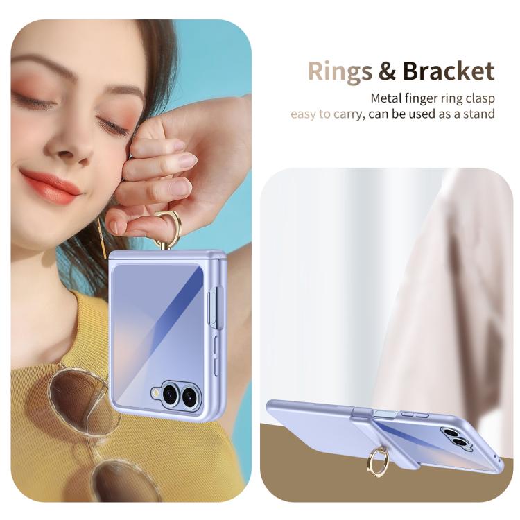 For Galaxy Z Flip7 5G Starry  Case-film Integrated Shockproof Phone Case