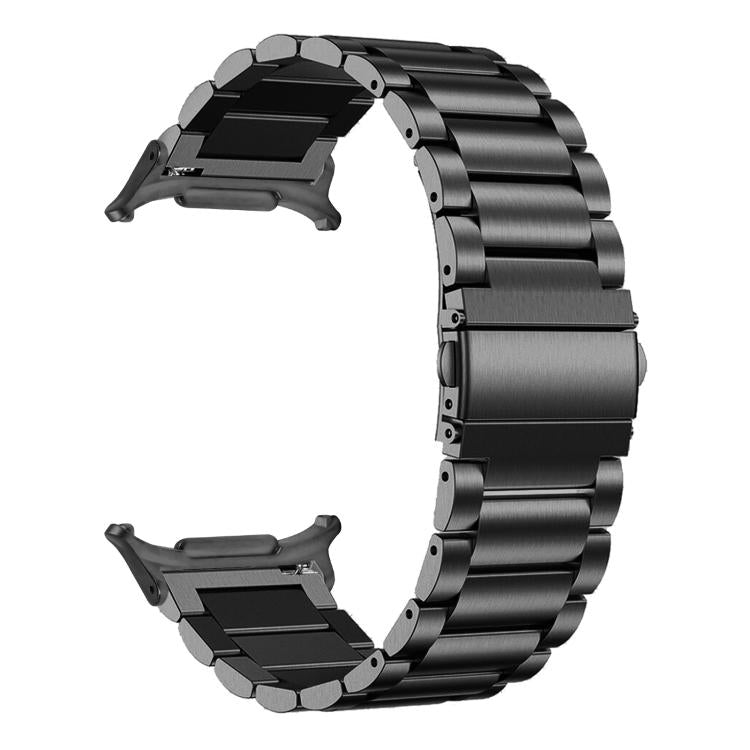 For Samsung Galaxy Watch Ultra 47mm / Ultra 2025 Three Beads Stainless Steel Watch Band