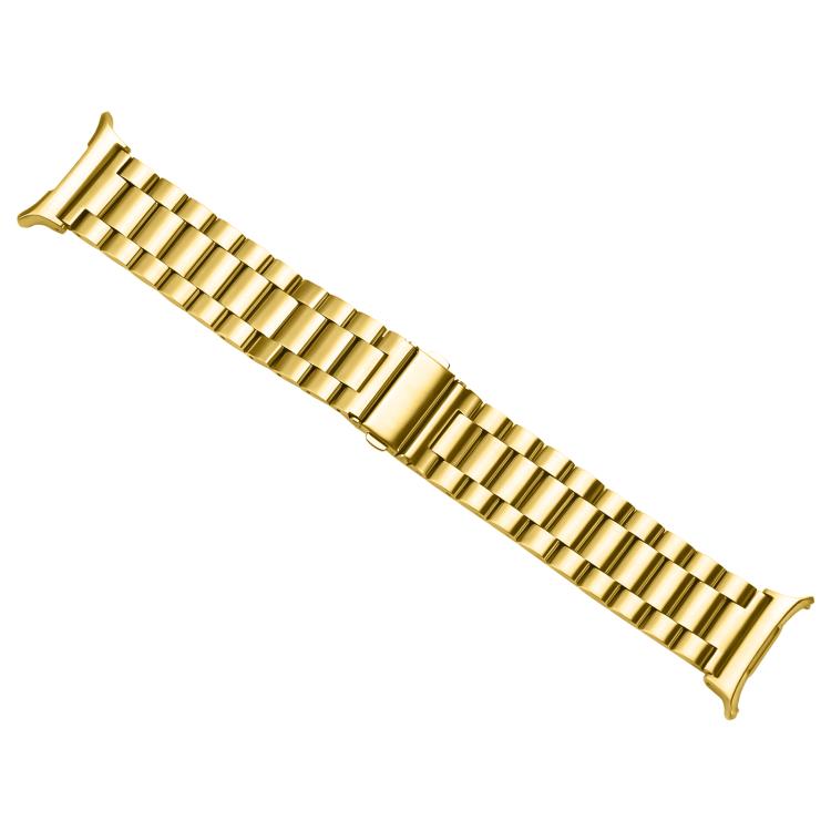 For Samsung Galaxy Watch Ultra 47mm / Ultra 2025 Three Beads Stainless Steel Watch Band