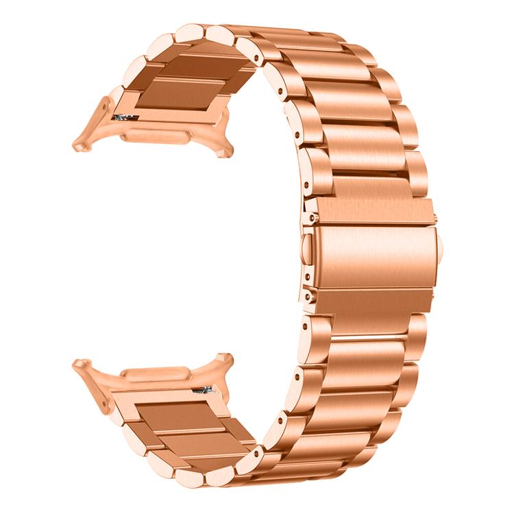 For Samsung Galaxy Watch Ultra 47mm / Ultra 2025 Three Beads Stainless Steel Watch Band