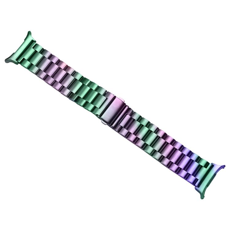 For Samsung Galaxy Watch Ultra 47mm / Ultra 2025 Three Beads Stainless Steel Watch Band