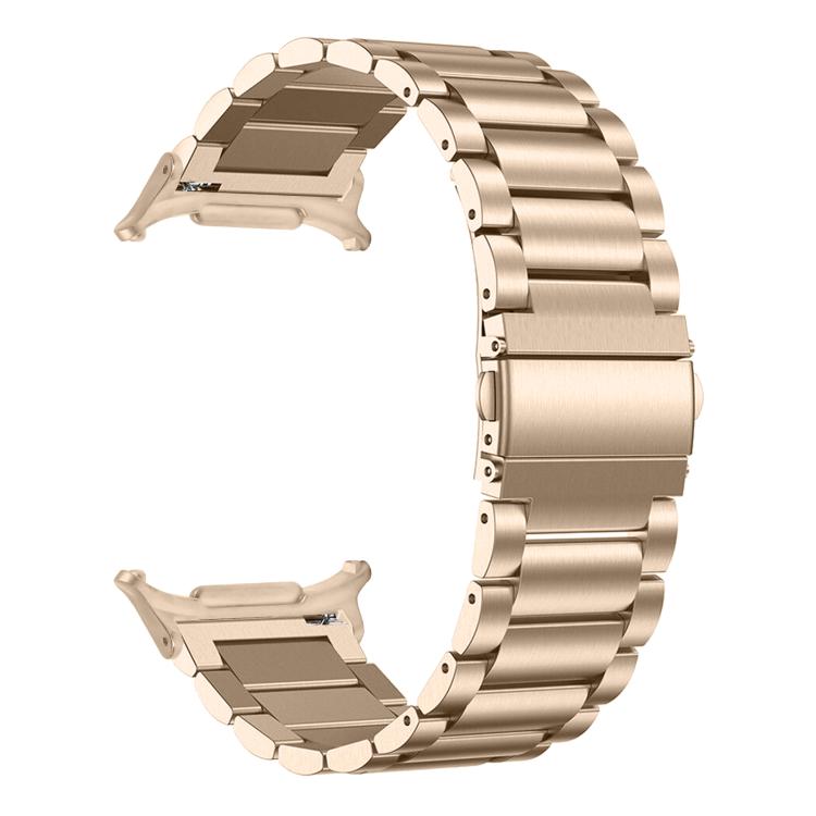 For Samsung Galaxy Watch Ultra 47mm / Ultra 2025 Three Beads Stainless Steel Watch Band