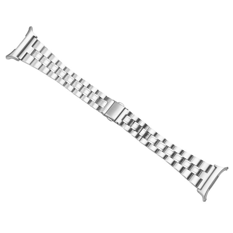 For Samsung Galaxy Watch Ultra 47mm / Ultra 2025 Three Beads Slim Stainless Steel Watch Band