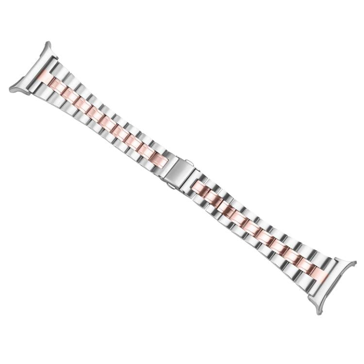 For Samsung Galaxy Watch Ultra 47mm / Ultra 2025 Three Beads Slim Stainless Steel Watch Band