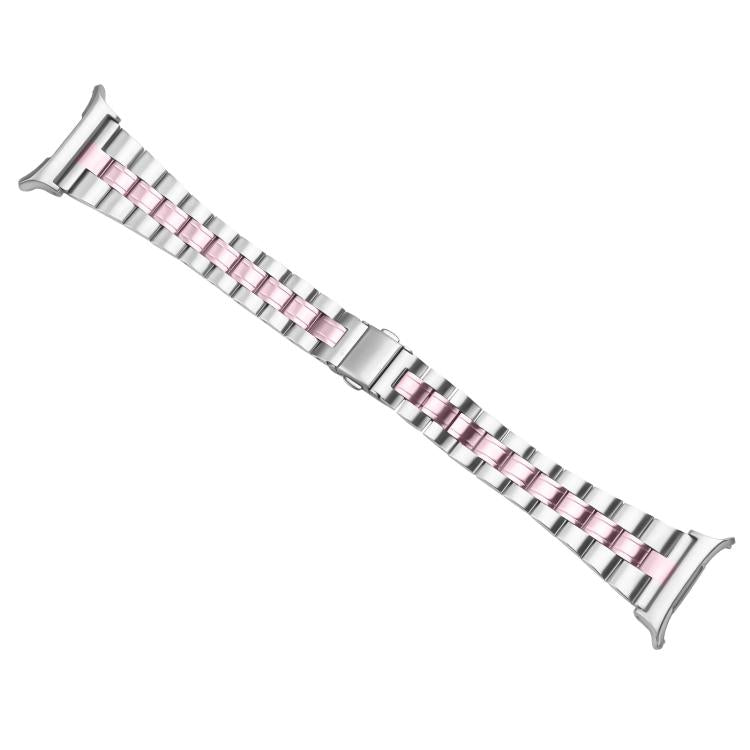 For Samsung Galaxy Watch Ultra 47mm / Ultra 2025 Three Beads Slim Stainless Steel Watch Band