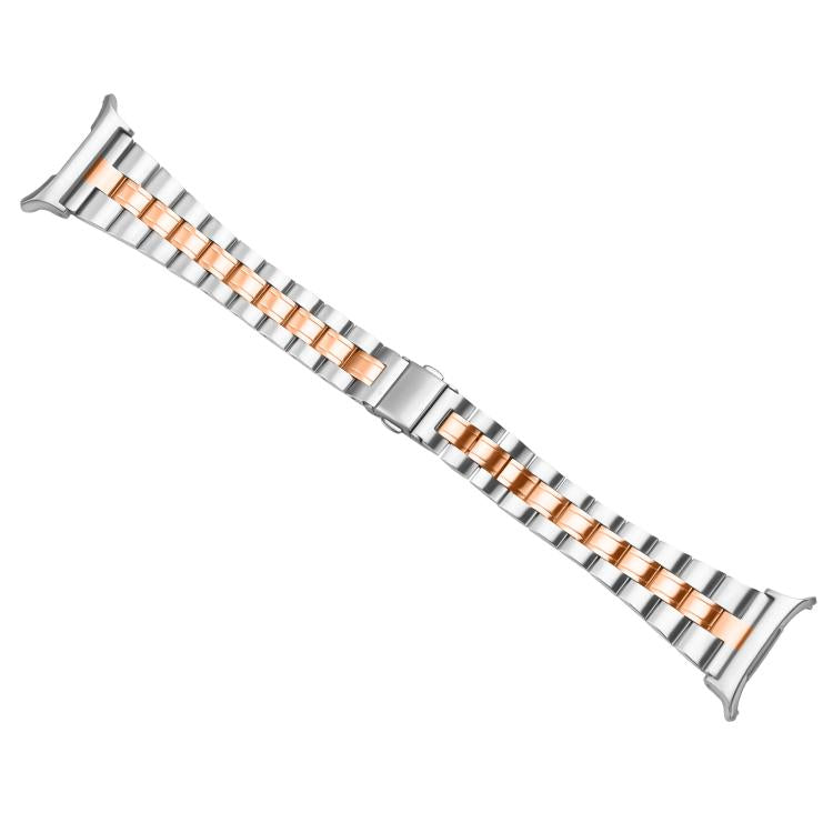 For Samsung Galaxy Watch Ultra 47mm / Ultra 2025 Three Beads Slim Stainless Steel Watch Band