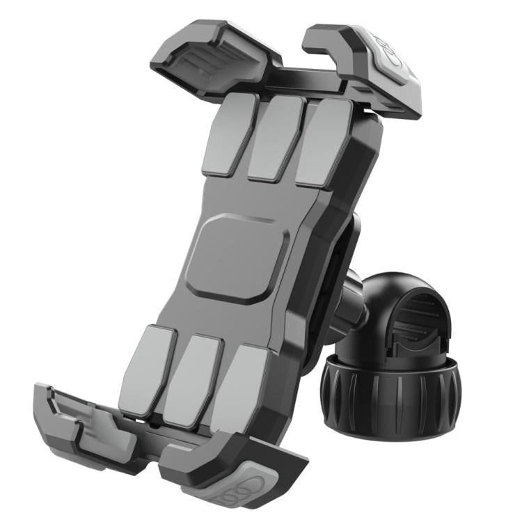 QX-25A Motorcycle Bicycle Handlebar Phone Mount 360 Rotation Shockproof Navigation Holder