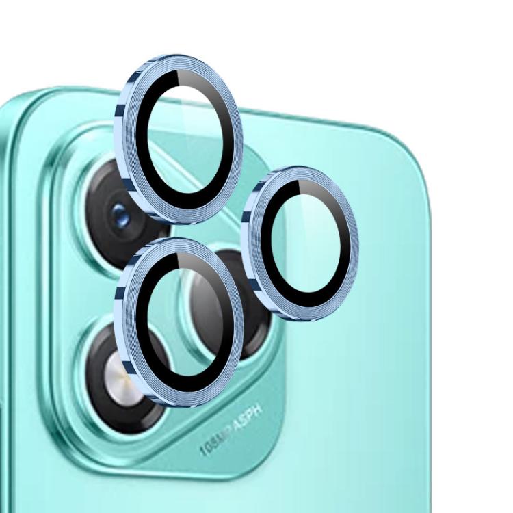 For Honor 400 Lite Global NORTHJO Camera Lens Protector CD Metal Ring Tempered Glass Film