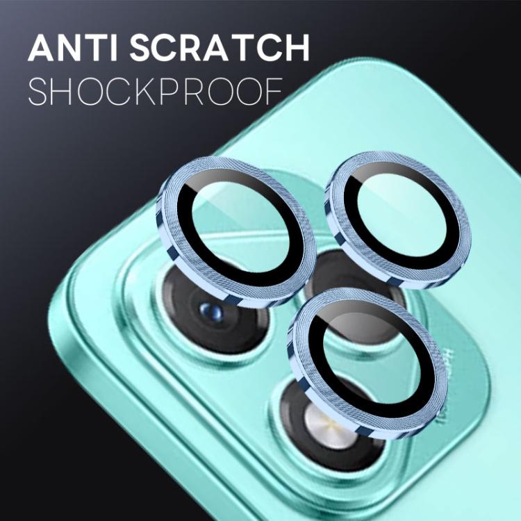 For Honor 400 Lite Global NORTHJO Camera Lens Protector CD Metal Ring Tempered Glass Film