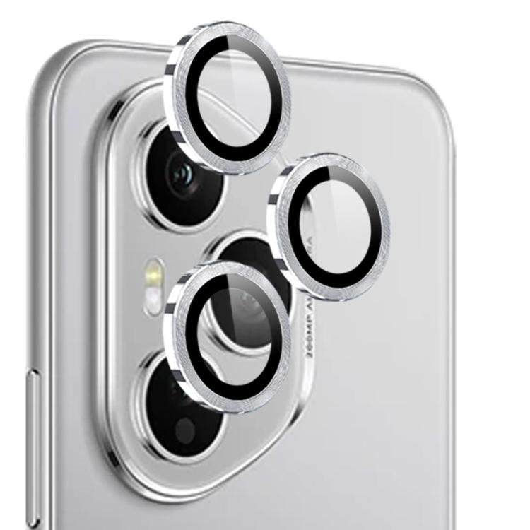 For Honor 400 Pro Global 160.8mm NORTHJO Camera Lens Protector CD Metal Ring Tempered Glass Film