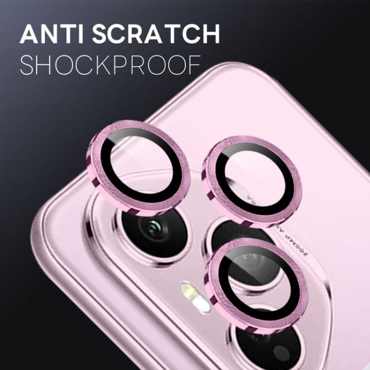 For Honor 400 Pro Global 160.8mm NORTHJO Camera Lens Protector CD Metal Ring Tempered Glass Film
