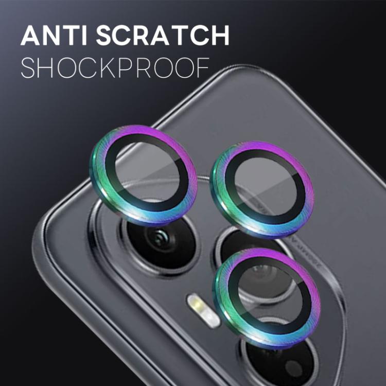 For Honor 400 Pro Global 160.8mm NORTHJO Camera Lens Protector CD Metal Ring Tempered Glass Film