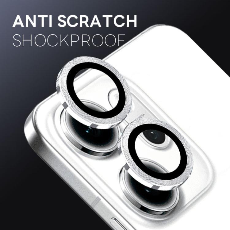 For OPPO Reno14 F 5G NORTHJO Camera Lens Protector CD Metal Ring Tempered Glass Film