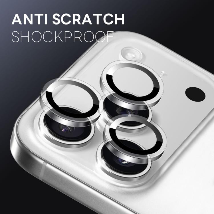 For iPhone 17 Pro / 17 Pro Max NORTHJO Camera Lens Protector Clear Ring Tempered Glass Film - Clear