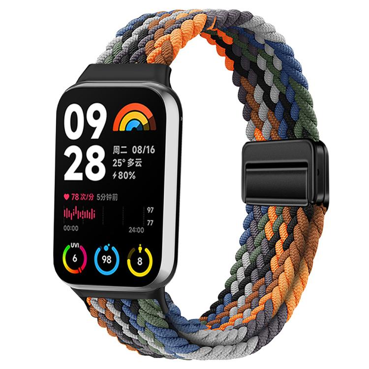 For Xiaomi Band  10 Pro / Redmi Watch 6 / 5 Slim Magnetic Buckle Braided Loop Watch Band