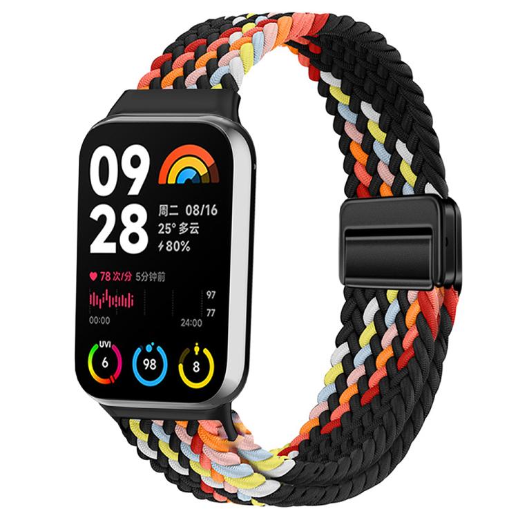 For Xiaomi Band  10 Pro / Redmi Watch 6 / 5 Slim Magnetic Buckle Braided Loop Watch Band