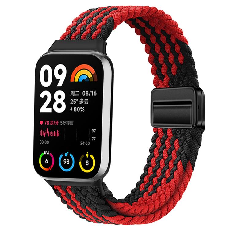 For Xiaomi Band  10 Pro / Redmi Watch 6 / 5 Slim Magnetic Buckle Braided Loop Watch Band