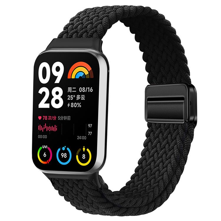 For Xiaomi Band  10 Pro / Redmi Watch 6 / 5 Slim Magnetic Buckle Braided Loop Watch Band