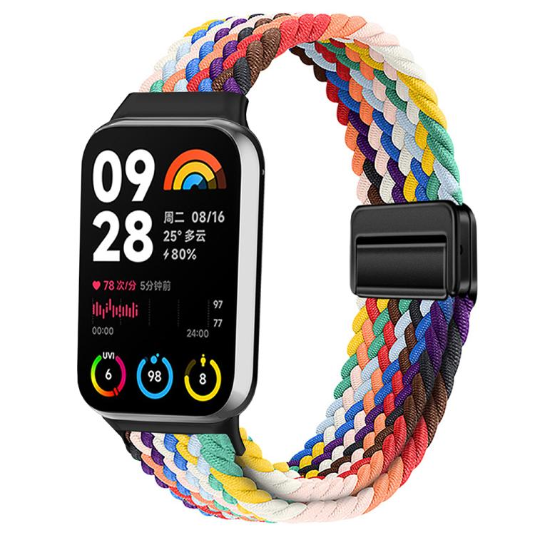 For Xiaomi Band  10 Pro / Redmi Watch 6 / 5 Slim Magnetic Buckle Braided Loop Watch Band