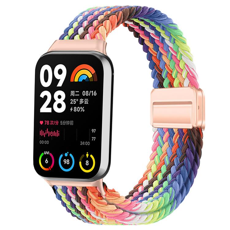 For Xiaomi Band  10 Pro / Redmi Watch 6 / 5 Slim Magnetic Buckle Braided Loop Watch Band