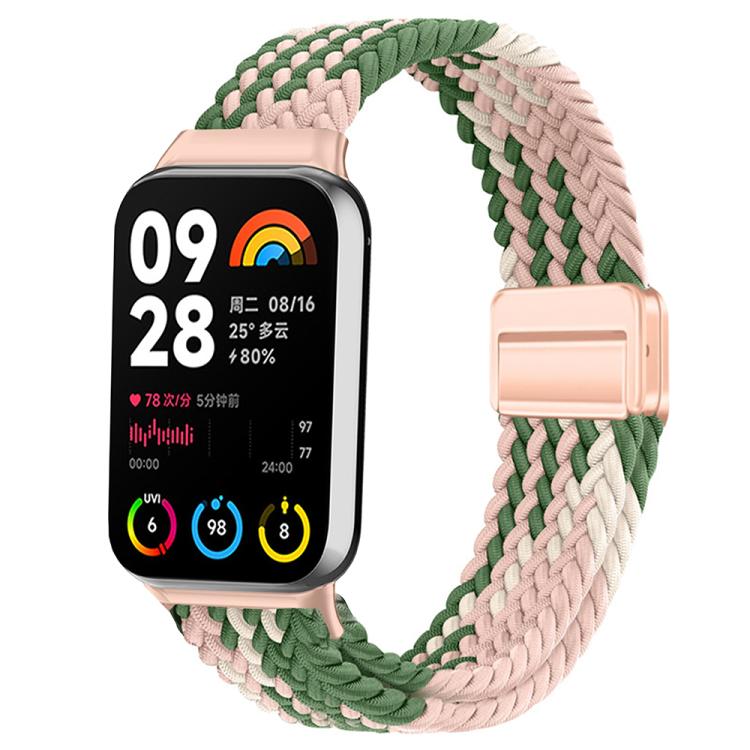 For Xiaomi Band  10 Pro / Redmi Watch 6 / 5 Slim Magnetic Buckle Braided Loop Watch Band