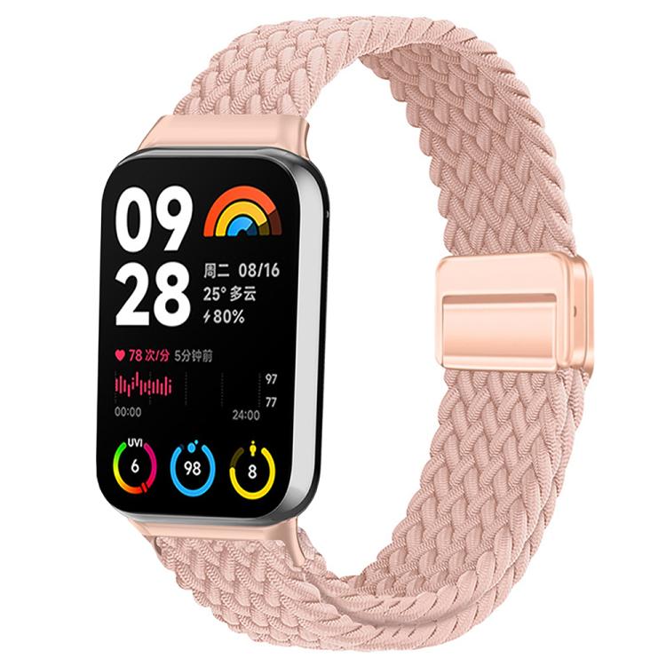 For Xiaomi Band  10 Pro / Redmi Watch 6 / 5 Slim Magnetic Buckle Braided Loop Watch Band