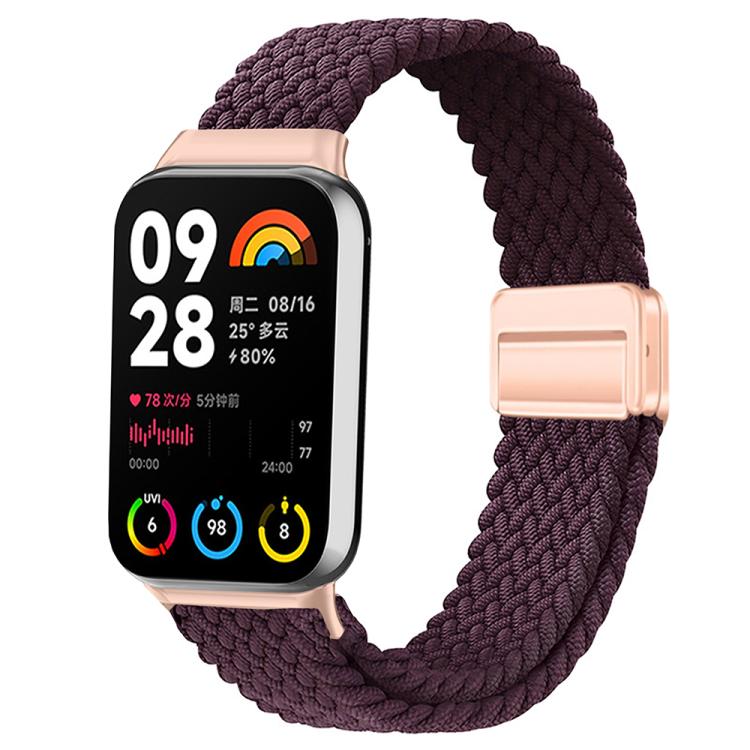 For Xiaomi Band  10 Pro / Redmi Watch 6 / 5 Slim Magnetic Buckle Braided Loop Watch Band