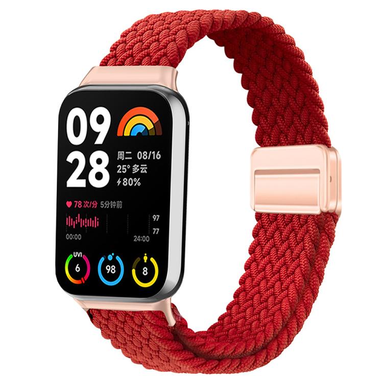 For Xiaomi Band  10 Pro / Redmi Watch 6 / 5 Slim Magnetic Buckle Braided Loop Watch Band