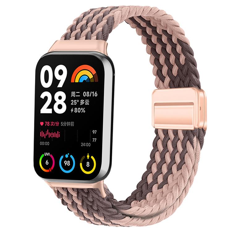For Xiaomi Band  10 Pro / Redmi Watch 6 / 5 Slim Magnetic Buckle Braided Loop Watch Band