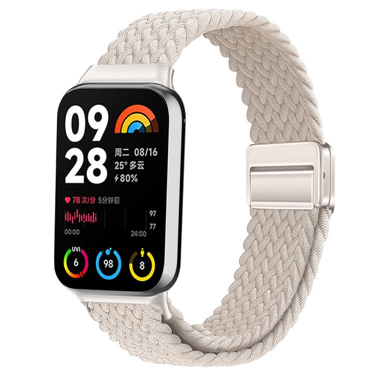 For Xiaomi Band  10 Pro / Redmi Watch 6 / 5 Slim Magnetic Buckle Braided Loop Watch Band