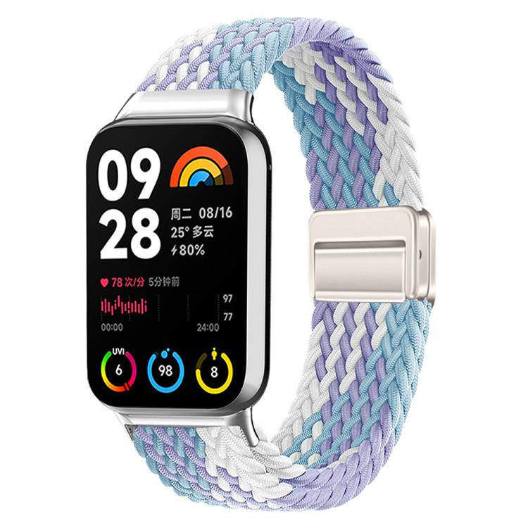 For Xiaomi Band  10 Pro / Redmi Watch 6 / 5 Slim Magnetic Buckle Braided Loop Watch Band
