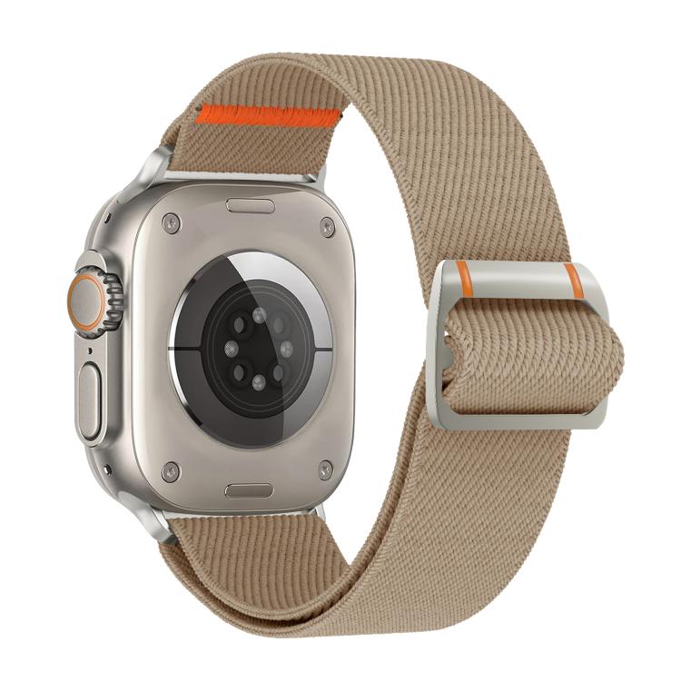 For Apple Watch 46mm / 49mm / 45mm / 44mm Watchman Mechanical Buckle Nylon Watch Band