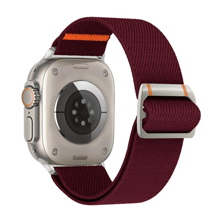 For Apple Watch 46mm / 49mm / 45mm / 44mm Watchman Mechanical Buckle Nylon Watch Band