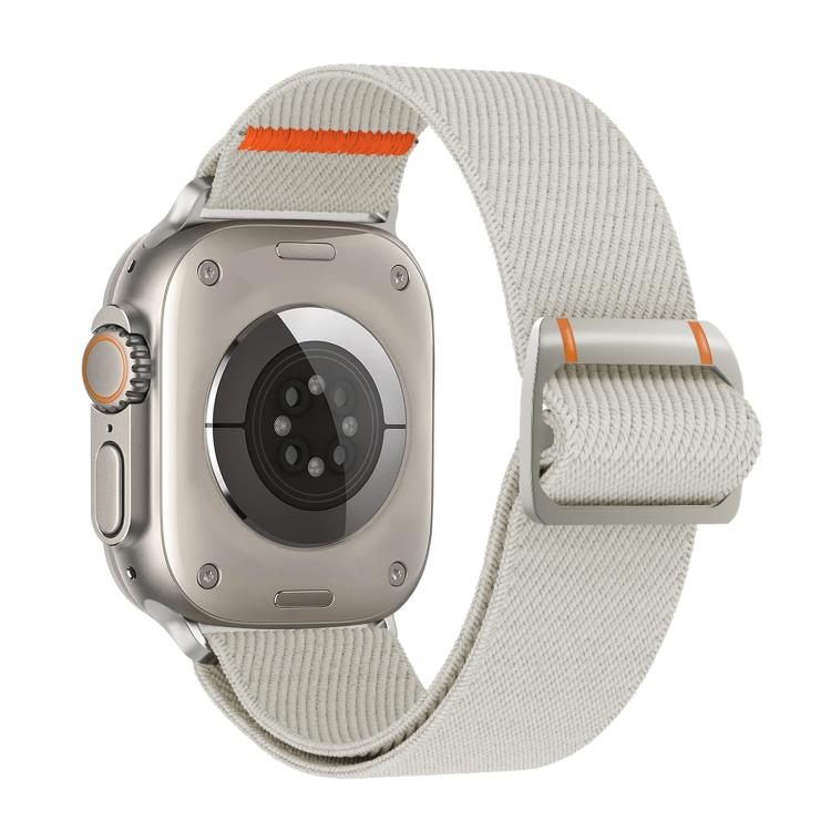 For Apple Watch 42mm / 41mm / 40mm / 38mm Watchman Mechanical Buckle Nylon Watch Band