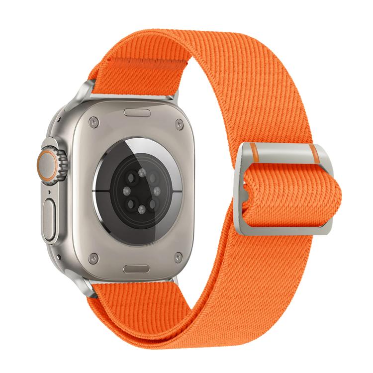 For Apple Watch 42mm / 41mm / 40mm / 38mm Watchman Mechanical Buckle Nylon Watch Band