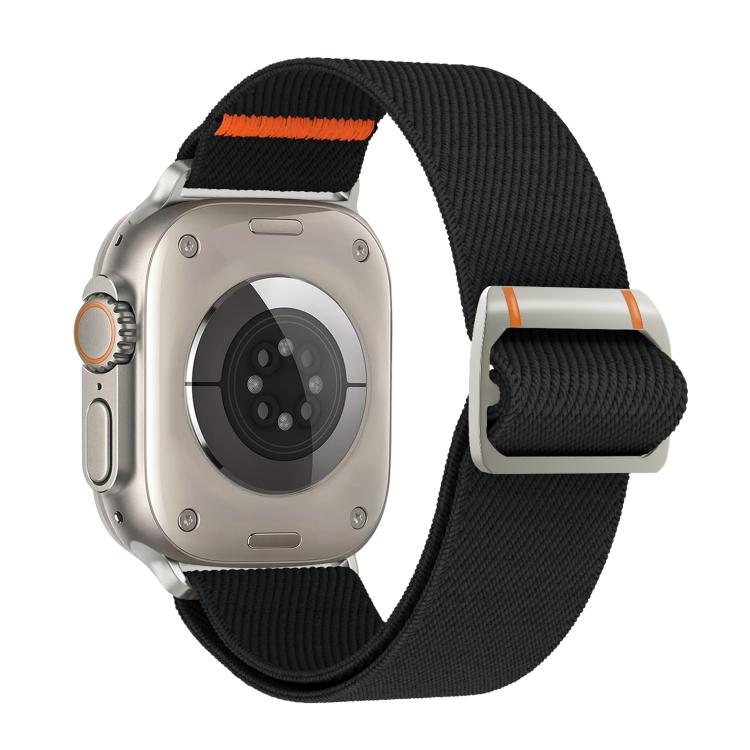For Apple Watch 42mm / 41mm / 40mm / 38mm Watchman Mechanical Buckle Nylon Watch Band