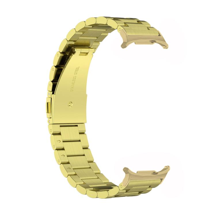 For Samsung Galaxy Watch Ultra 47mm / Ultra 2025 Three Beads Stainless Steel Watch Band with Removal Tool