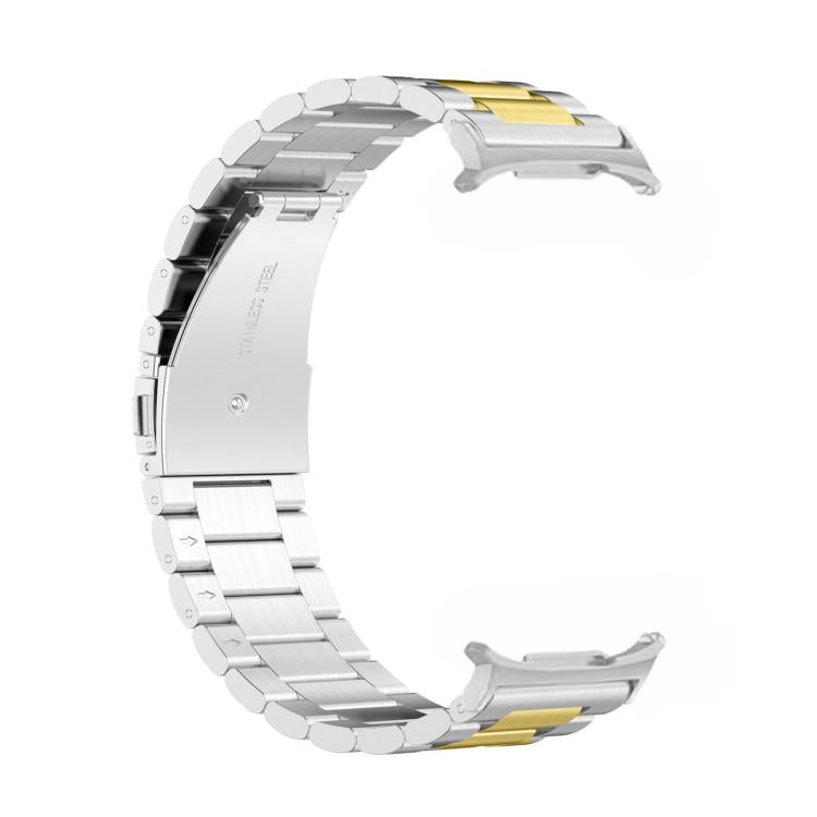 For Samsung Galaxy Watch Ultra 47mm / Ultra 2025 Three Beads Stainless Steel Watch Band with Removal Tool