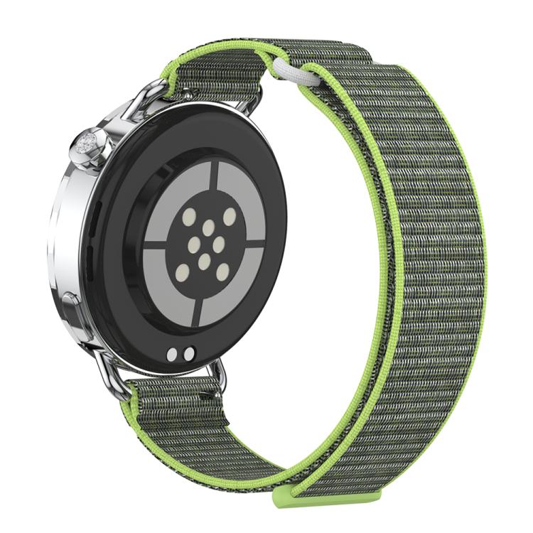 For Xiaomi Watch S4 41mm Quick Release Two Section Braided Nylon Loop Watch Band
