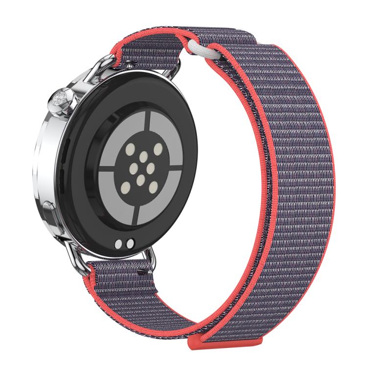 For Xiaomi Watch S4 41mm Quick Release Two Section Braided Nylon Loop Watch Band