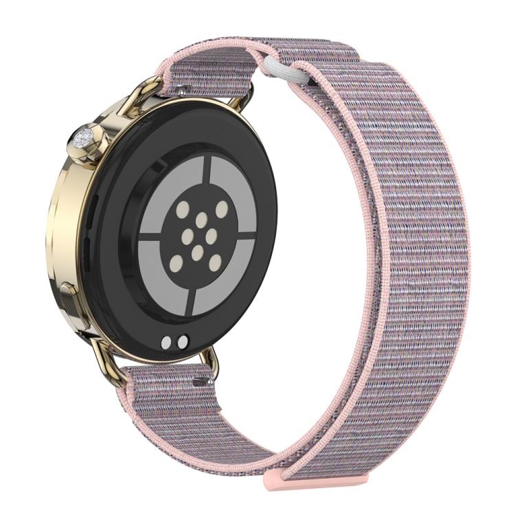 For Xiaomi Watch S4 41mm Quick Release Two Section Braided Nylon Loop Watch Band