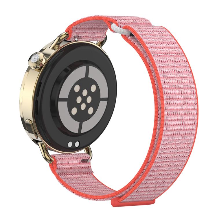For Xiaomi Watch S4 41mm Quick Release Two Section Braided Nylon Loop Watch Band