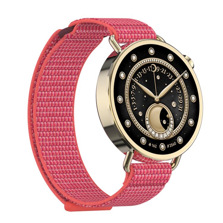 For Xiaomi Watch S4 41mm Quick Release Two Section Braided Nylon Loop Watch Band