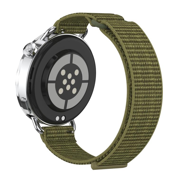 For Xiaomi Watch S4 41mm Quick Release Two Section Braided Nylon Loop Watch Band