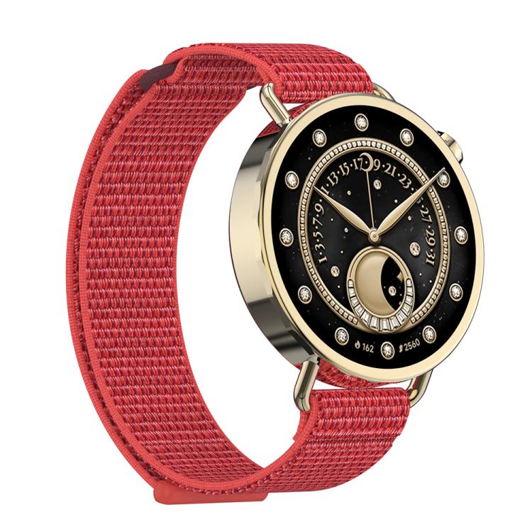 For Xiaomi Watch S4 41mm Quick Release Two Section Braided Nylon Loop Watch Band